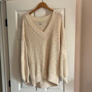 Cozy Cream Knit Sweater